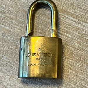 Authentic Louis Vuitton lock
